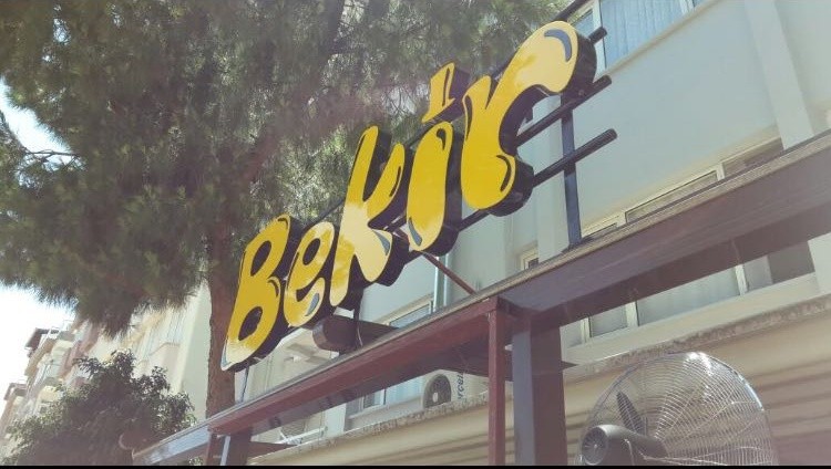 Bekir Cafe Işıklı Tabela Çalışması 