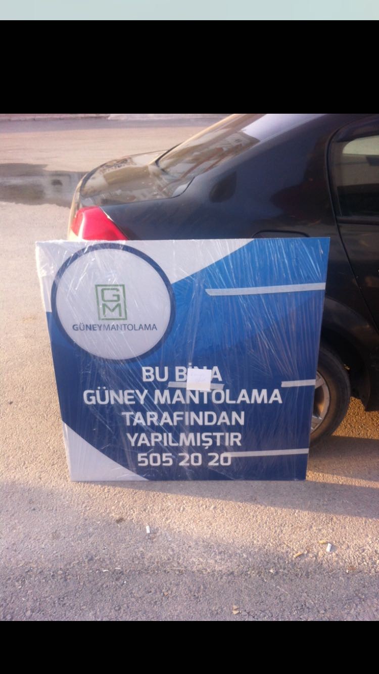 Güney Mantolama Bina Tabela Uygulaması 